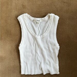 AGOLDE Poppy cropped tank